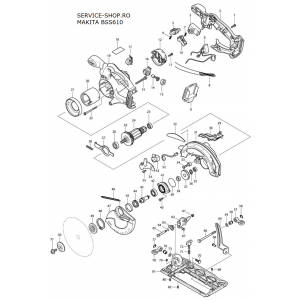 MAKITA BSS610 (BSS610-RO)